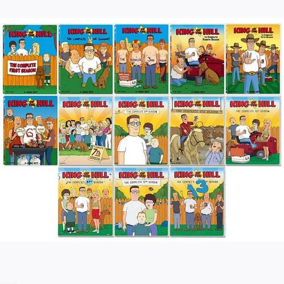 KING OF THE HILL the Complete Series Collection on DVD Seasons 1-13 - (37 Discs) - Picture 2 of 3